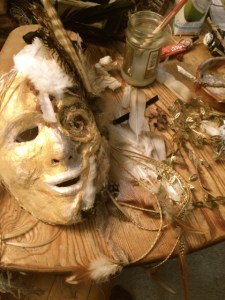 paints and feathers, fur and fabric, amethyst and crystal, she is waking up!